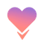 Arrow heart logo